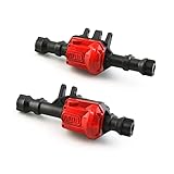  Leonnn Carcasa del Eje del Eje Delantero y Delantero Trasero 300 g for Traxxas TRX-4 TRX4 1/10 RC Piezas de actualización del Auto de rastreadores ( Color : Black )