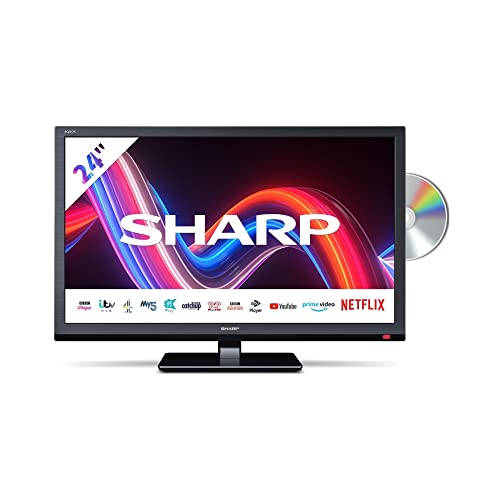 Sharp 24EE4KD 24in, 720p, HD Ready Smart TV/DVD Combi