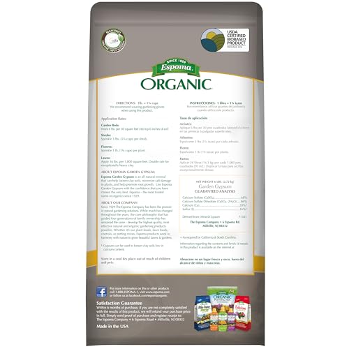 Espoma Organic Garden Gypsum Soil Conditioner miniatura 3