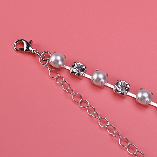 Oulii Rhinestone Bra Straps Invisible Shoulder Strap Removable Bra Strap Holder Replacement Bra Tops Dress Decoration #TOP3