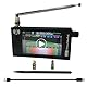 Full-Bands DSP SDR Radio Receiver 4.3” IPS Screen FM/AM/LSB/USB/CW, 192kHz Spectrum Rechargeable 5000mAh Rechargeable Battery Aluminum Alloy Shell Nice Sound
