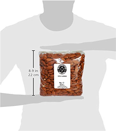 Almonds 1kg - Whole Natural Raw Non-GMO