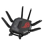 ASUS ROG Rapture GT-BE98 PRO First Quad-Band WiFi 7 Gaming Router supports 320MHz, Dual 10G Port, Triple-level Game Acceleration, Mobile Game Mode, Subscription-Free Security, AiMesh, and VPN features - Image 4