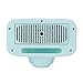 Pet Hair Dryer Comb Adjustable Temp Massage Grooming Blower with Slicker Brush for Cats Dogs, Safe Multi Tier Temp Control, Easy to Use Rotating Installation, 135° Needle (US Plug 110V)