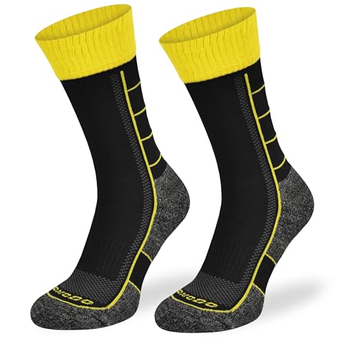 Chaussettes de travail respirantes aux ions d'argent anti-odeur COMODO SCB