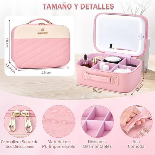 La mejor comparación de Cosmetiqueras de Moda favoritos de las personas. 24 Imagen adicional