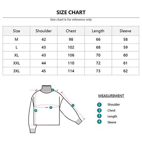 XMAIYIF (Wool) Sweater Autumn and Winter New Men Solid Color Round Neck Sweater Fashion Casual Pullover Sweaters Sweater(Red,XL)2