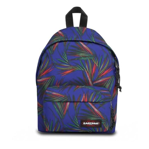 EASTPAK Orbit Sac à Dos Mini, 33.5 x 23 x 15 cm, 10 L - Brize Palm Navy, Bleu