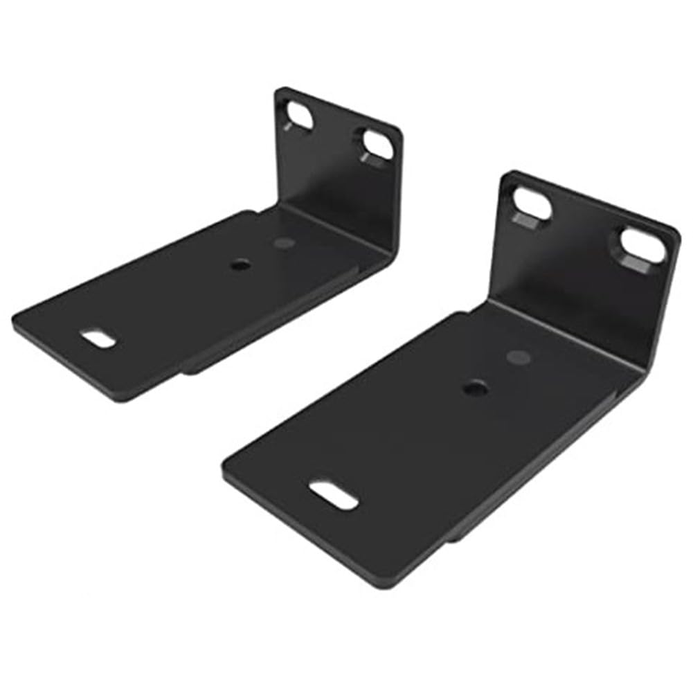 Soporte de barra de sonido de montaje en pared para altura ajustable en forma de L para todos los tipos de pared de 8,6 a 14,7 cm de ancho, capacidad de 13,6 kg (paquete de 2)