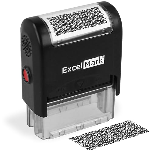 ExcelMark Identity Theft Protection Stamp - Standard Size (7/8