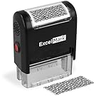 ExcelMark Identity Theft Protection Stamp - Standard Size (7/8" X 2-5/16")