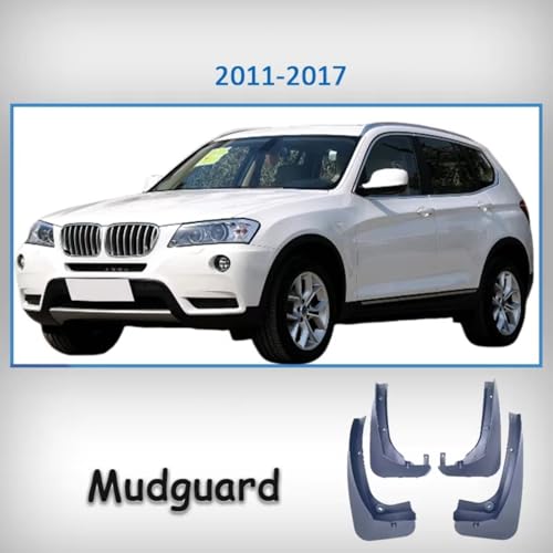 Guardabarros para X3 evitan daños por salpicaduras y suciedad en tu coche de 2011 a 2017 2