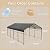 Devoko 12x20 FT Metal Carport, Heavy Duty Car Canopy with Reinforced Base Frame, Galvanized Steel, Outdoor Shelter for Cars, Trucks, Boats, Tractors & RV (Black)