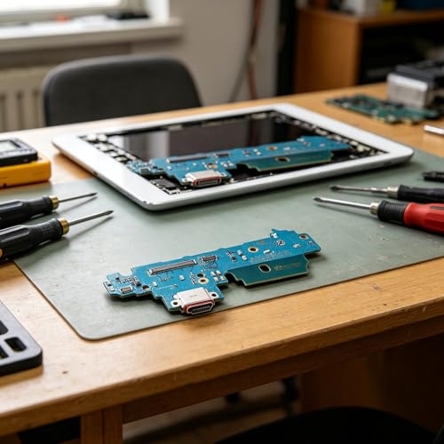 Placa de conexión de carga Tab Active 3 8.0 arregla puerto USB dañado 3