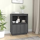 L'armoire latérale offre suffisamment d'espace de rangement pour les livres, les appareils multimédia et autres articles. Le dessus de table robuste est idéal pour afficher des objets décoratifs, des cadres photo ou des plantes en pot.