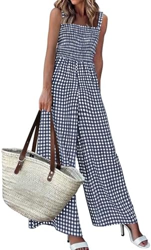 PRETTYGARDEN One Piece Jumpsuits for Women Casual Summer Cruise O...