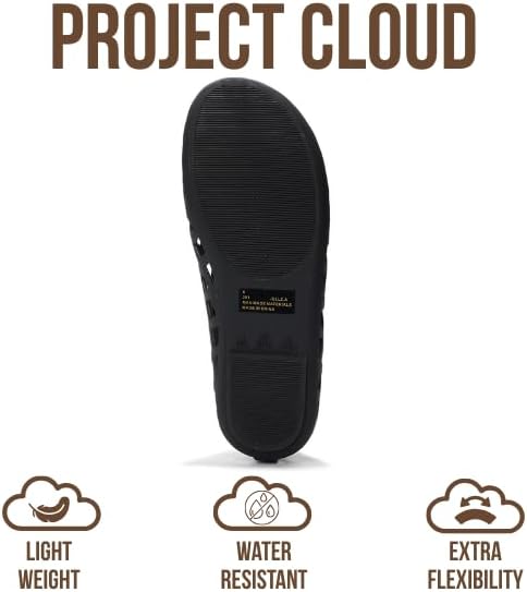 Project Cloud Jelly Shoes Women - Lightweight & Water-Resistant Women's Flats Sandals - Non Slip Womens Shoes - Perfect Summer Jelly Flats for Women 2026 (Jellz) - Image 5