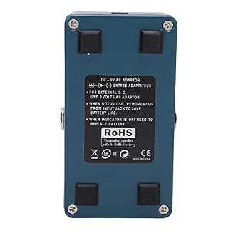 Boutons de Profondeur de Taux de Métal à Effet de Phase Pédale de Phaser Monobloc pour Guitare Batterie 9V 300mAh… - Les Beatles, Paul McCartney, John Lennon, RIngo Starr, George Harrison Boutons de Profondeur de Taux de Métal à Effet de Phase Pédale de Phaser Monobloc pour Guitare Batterie 9V 300mAh… – Image 5