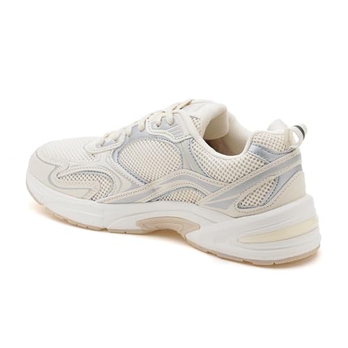 Image of U.S. Polo ASSN. Eun-Ji Off White Lightweight Sneaker Shoes