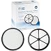Fette Filter – Vacuum Filter Set Compatible with Hoover UH72400, UH72400, UH72401, UH72402, UH72405, UH72406, UH72409. Compare to Part # 440003905 & 303903001. 1 Primary Filter and 1 HEPA Filter