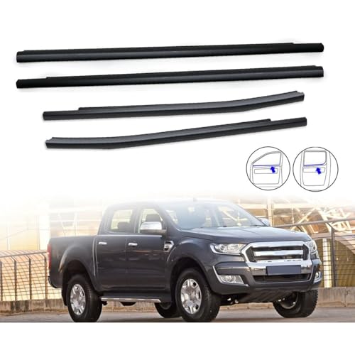 Joints d'étanchéité vitres Ford Ranger anti-sifflement air et infiltration eau 4-Door