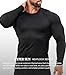 CYPER SUN 5 Pack Thermal Compression Shirts Men, Base Layer Top Sport Gear, Fleece Lined Long Sleeve Underwear for Cold Weather XL