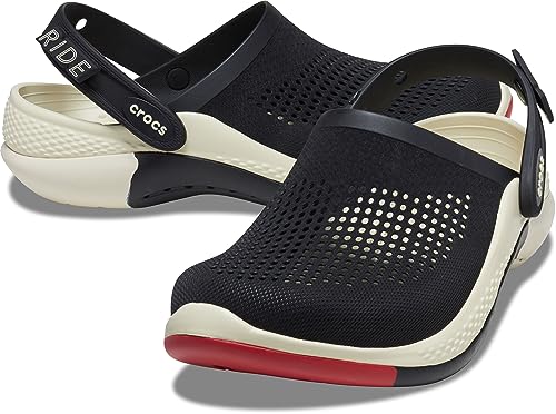 Image of Crocs Unisex Adult Black /Multi LiteRide 360 Clog 208281-0C4-M8W10