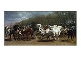 Rosa Bonheur - The Horse Fair - Small - Matte - Framed