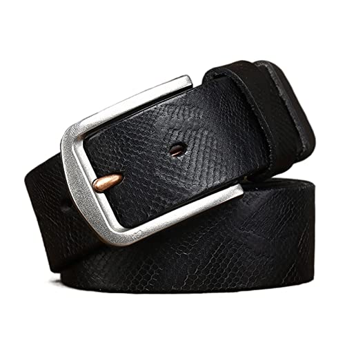 Genuine Leather Mens Belt Cowskin Retro Belt For Men4