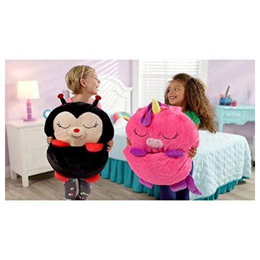 Amiispe Sovsäck och lekkudde, glad sovsäck med kudde för barn, bekväm rolig one-piece barnpyjamas sovsäckar, lätt att bära