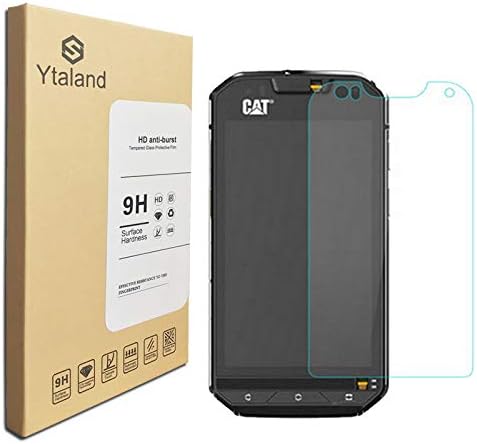 [2 Pack] Cat S60 Screen Protector, Tempered Glass Anti-Fingerprints Thin 9H Screen Hardness Screen Protector Film for Cat S60