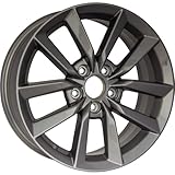 New 17x7' 17 Inch Medium Grey Aluminum Alloy Wheel Rim for Honda Civic 2019 2020 2021 | ALY63158U35N