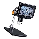 Équipé d'une batterie intégrée pour 3 heures de fonctionnement sans fil, d'un écran de 4,3 pouces pour la visualisation et d'une charge rapide de type C avec utilisation pendant la charge, ce microscope numérique portable élimine l'encombrement des câbles et les contraintes de mobilité