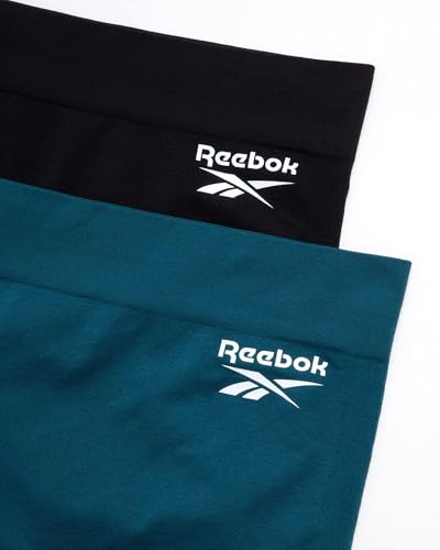 Reebok Womens Boyshorts Underwear - 8 Pack Stretch Performance Seamless Underwear Boyshorts Panties for Women (Size: S-XL)3