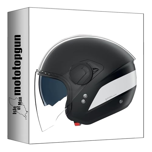 Casque moto Nolan N20-2 Visor Dolce Vita 347 Noir et Blanc Taille L
