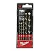 Produktbild Milwaukee 4932352336 Betonbohrer rund S-Plus, Kassette 5-teilig (ø 4/5/6/8/10 mm), black