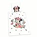 Produktbild Klaus Herding Disney's Minnie Maus Bettwäsche-Set, Kopfkissenbezug 80 x cm, Bettbezug 135 x 200, Mit Knopfverschluss, 100% Baumwolle/Flanell, Mehrfarbig, 4678486050412, 80x80 cm, 135 x 200 cm