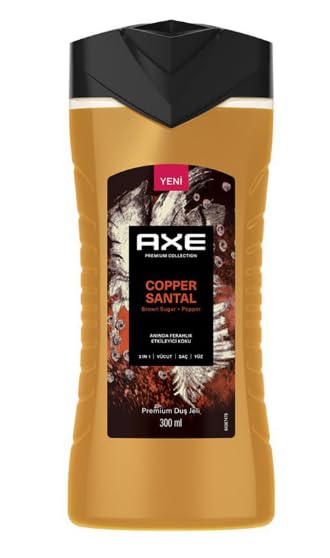 AXE Premium Collection Duş Jeli Copper Santral 3 in 1 Vücut Saç Yüz 300 ml