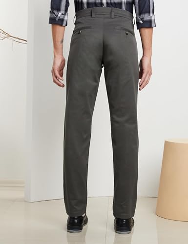 Image of Symbol Premium Men's Regular Fit Flexi Waist Casual Pants | Stretchable Chinos | Stylish Office Fashion Trousers