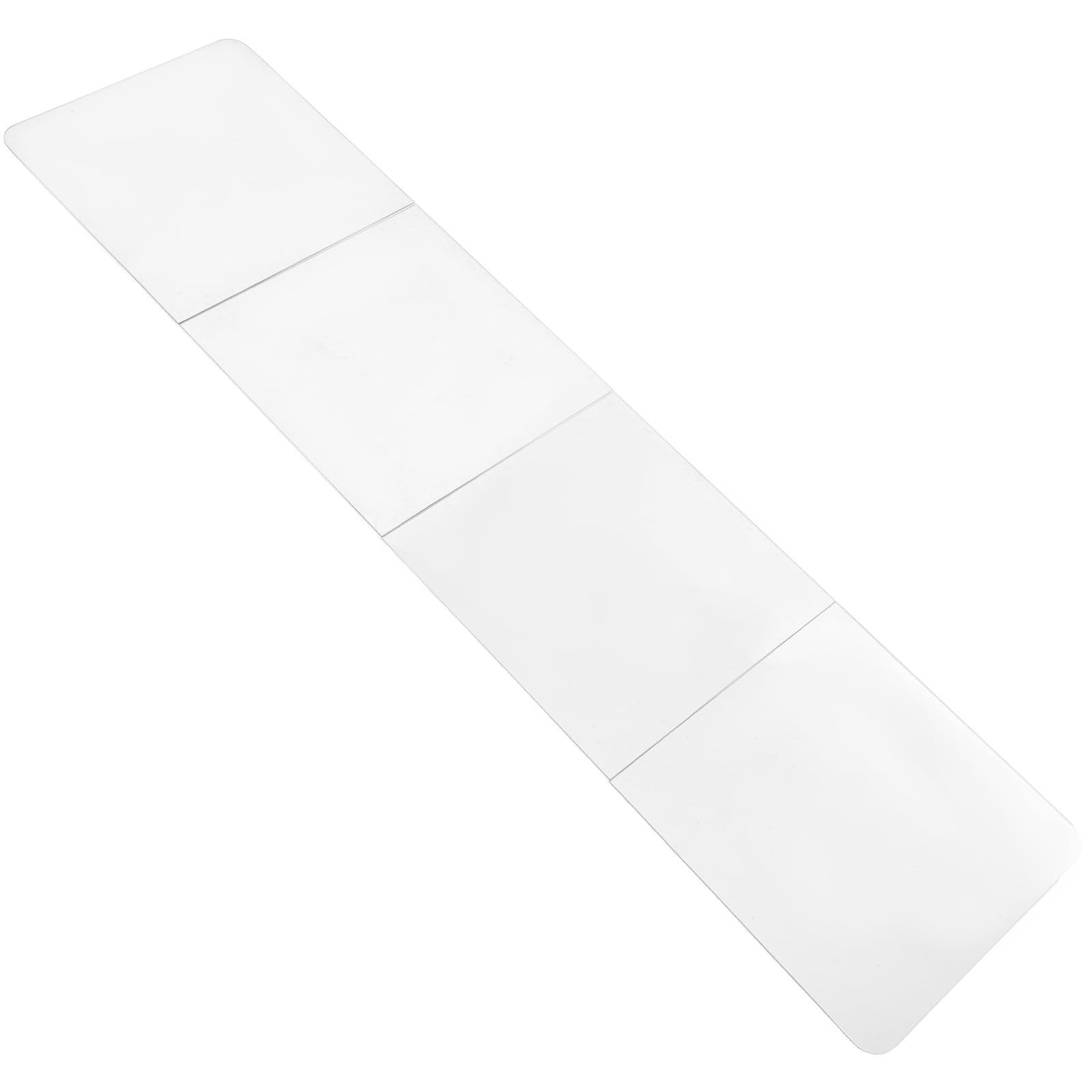 Beavorty Espejo de Pared Adhesivo para Vestirse, 26x26 Cm Vidrio