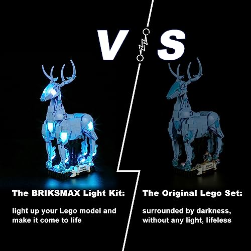 Image of BRIKSMAX LED Light for Lego Harry Potter Expecto Patronum (REH) - Compatible with Lego 76414 Building Blocks - 1 Piece - Ages 8-14