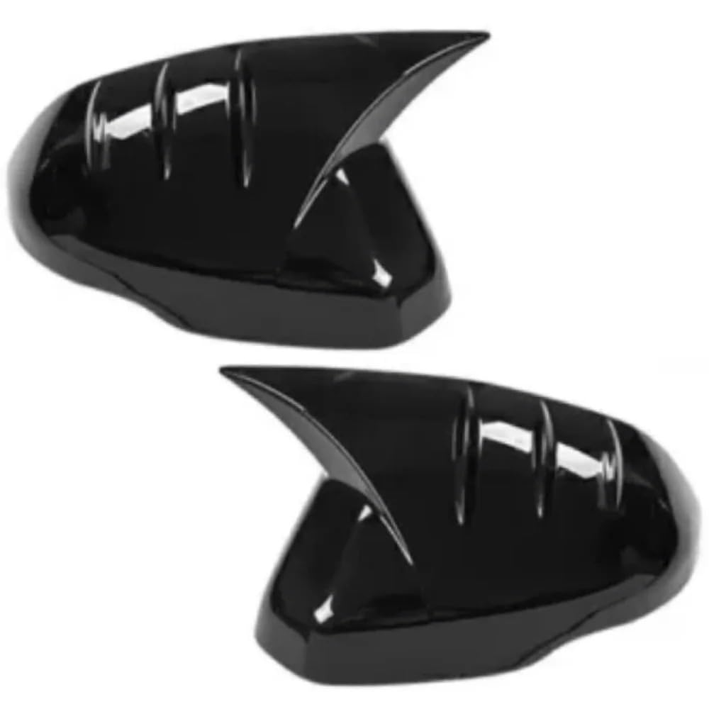 Rearview Mirror Caps For CR-V For CRV For 6th For Gen 2023-2024 ABS Carbon Fiber Black Side Wing Rearview Mirror Cover Cap Trim(Glossy Black)