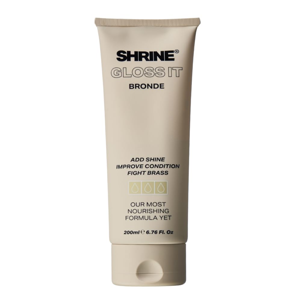 SHRINE Gloss It BRONDE Colour Depositing Hair Mask | 200ml
