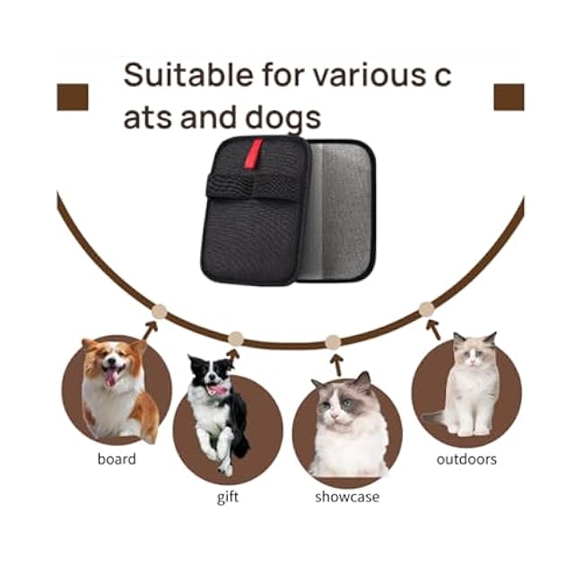 1 Pcs Pet Hair Removal Glove, Electrostatic & Reusable Cat Dog Hair Remover for Couch, Furniture, Carpet, Car Seat | 2025 Upgraded Grooming Gloves & Fur Removal Tool??-2ccO1CSS