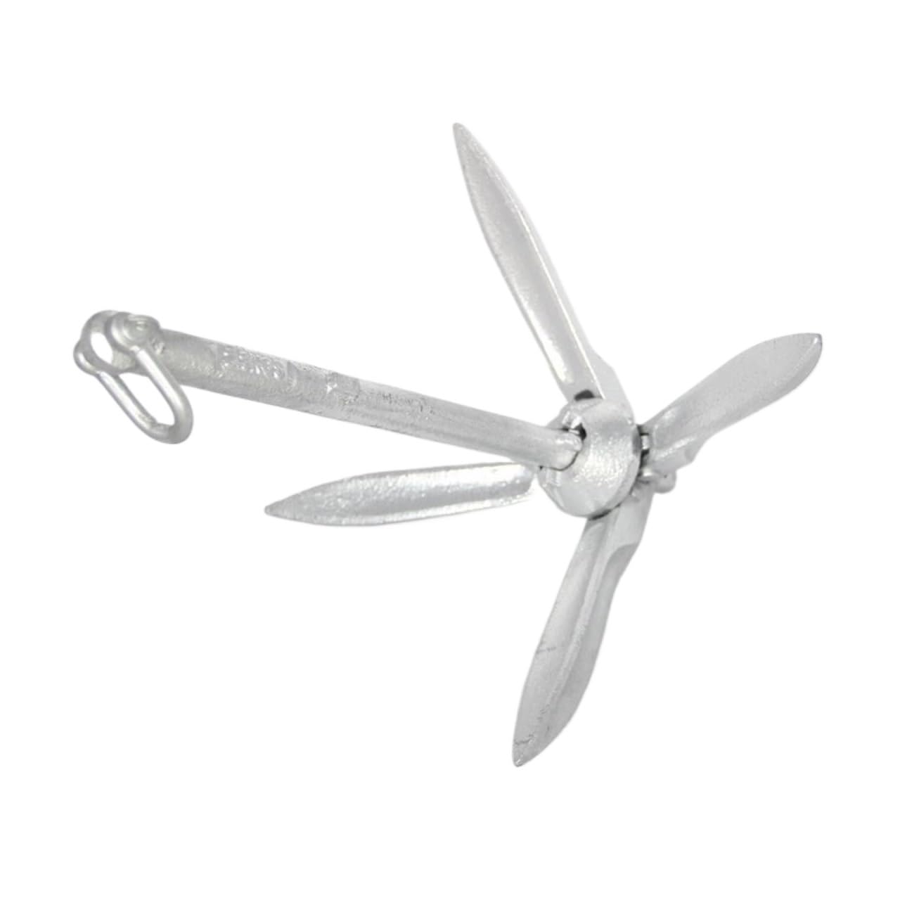 Ancla de rezón plegable Ancla de acero inoxidable pulido con rezón for embarcaciones. Ancla de garra. Ancla plegable, herrajes de anclaje for anclaje con rezón for embarcaciones Cómoda y portátil, esp