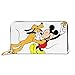 Produktbild Mickey Mouse Wallet Genuine Leather Zipper Purse Coin Pocket Around Card Holder Organizer Clutch Large Capacity Bag for Men Women