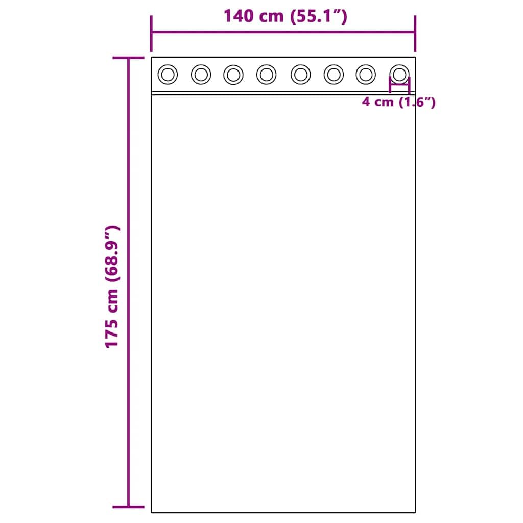 Voile Vorhänge mit Ösen 2 Stück Sandfarbe 140 x 175 cm für Wohnzimmer Schlafzimmer Kinderzimmer Küche, transparent Blickdicht, pflegeleicht, mit 8 Ösen, kälte- und hitzeschutz