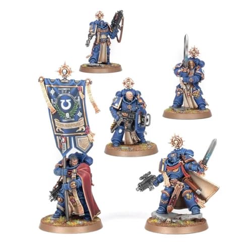 Games Workshop - Warhammer 40,000 - Space Marines: Company Heroes (2023 Edition), Blue - Image 2