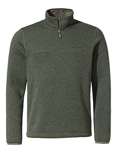 VAUDE Herren Fleecepullover Rienza Pullover III, angenehm warm, atmungsaktiv, schnelltrocknend und strapazierfähig, Khaki, XXL