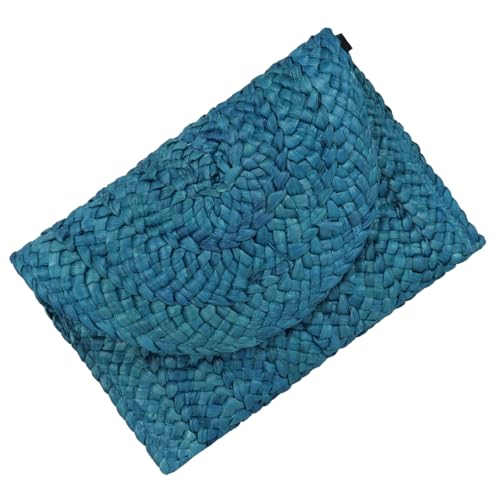 Image of Straw Clutch Bag for Women Envelope Woven Clutch Handbag Summer Beach Purse